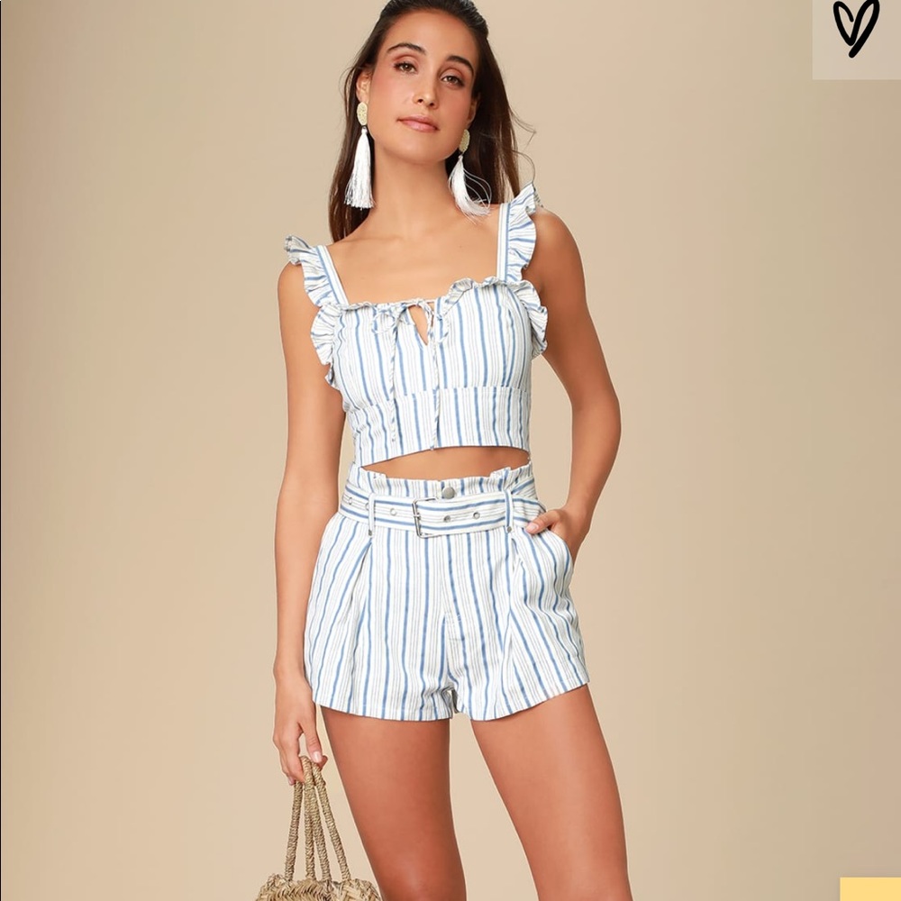 Lulus Bring The Heat Crop Top